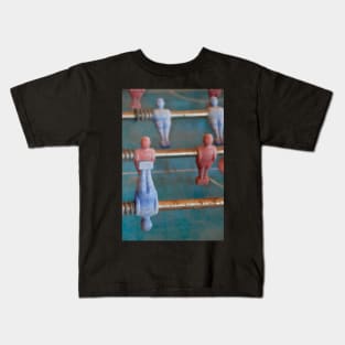 Old Table Football Figures Kids T-Shirt